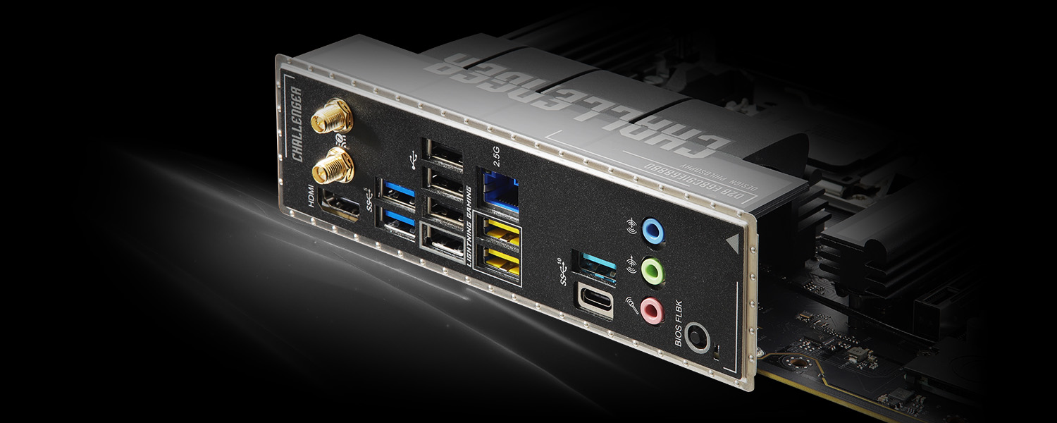 Pre-Installed IO Shield